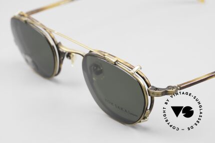 Koh Sakai KS9408 Small Eyeglasses With Clip On, made in the same factory like Oliver Peoples & Eyevan, Made for Men and Women