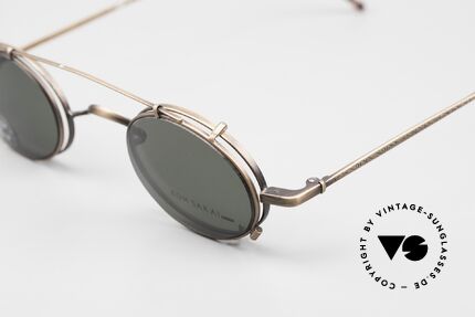 Koh Sakai KS9591 Small Oval Eyeglasses Clip On, Koh Sakai, BADA and OKIO have been one distribution, Made for Men and Women