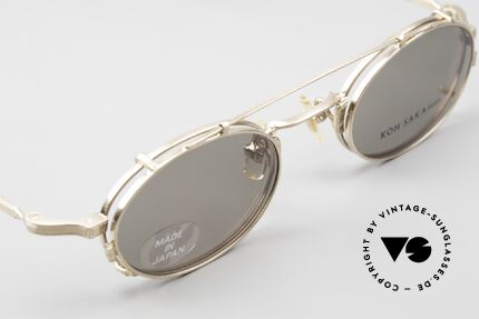 Koh Sakai KS9701 Oval Titanium Frame Clip On, accordingly TOP craftsmanship with costly engravings, Made for Men and Women