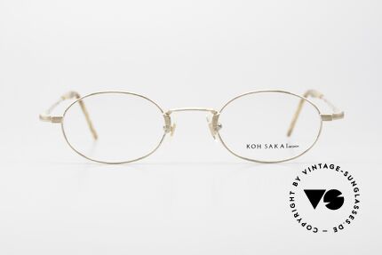 Koh Sakai KS9701 Oval Titanium Frame Clip On, Size: small, Made for Men and Women