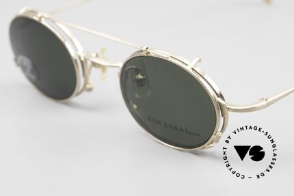 Koh Sakai KS9711 Clip On Glasses 90's Titanium, made in the same factory like Oliver Peoples & Eyevan, Made for Men and Women