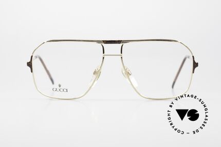 Gucci 1213 Rare 80's Luxury Designer Frame, really rare collector's piece from the late 1980's, Made for Men