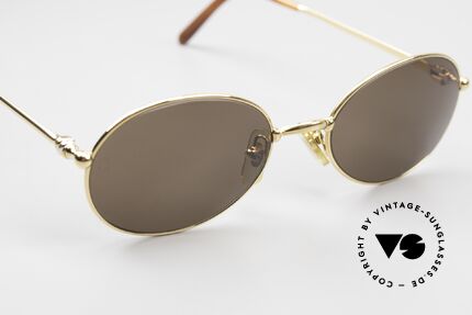 Cartier Saturne Oval 90's Luxury Sunglasses, 2nd hand, but in absolutely mint condition; scratch-free, Made for Men and Women