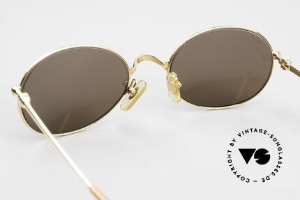 Cartier Saturne Oval 90's Luxury Sunglasses, NO RETRO eyewear; an old 90's original with Chanel case, Made for Men and Women