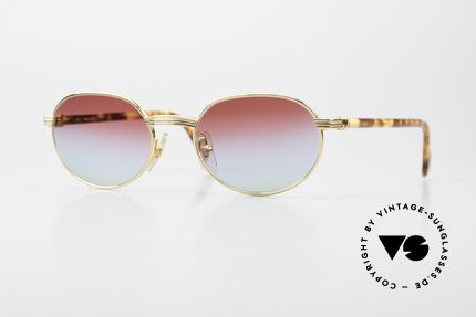 Cartier Lueur Luxury 90's Sunglasses Unisex Details