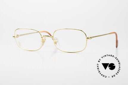 Cartier Deimios Luxury Eyeglasses 90's Small, fine vintage CARTIER eyeglasses from the late 1990's, Made for Men and Women