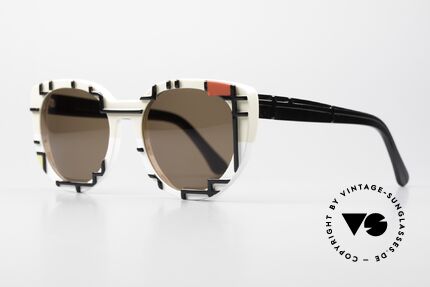 Cutler And Gross 1082 Piet Mondrian Bauhaus Shades, which Piet Mondrian produced for the Bauhaus movement, Made for Women
