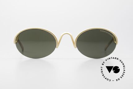 Porsche P0100 Futuristic 90's Sports Shades, sporty frame with Polycarbonate sun lenses, Made for Men