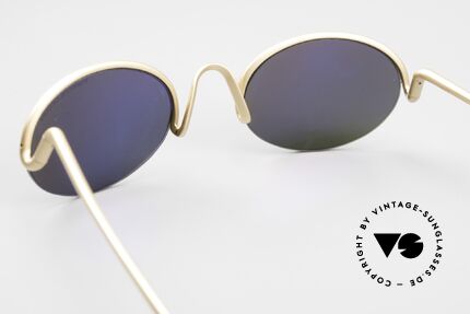 Porsche P0100 Futuristic 90's Sports Shades, Size: medium, Made for Men