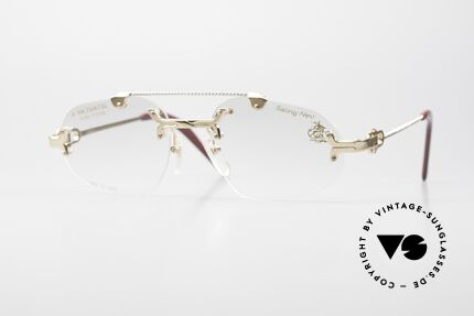 Machiavelli 14-301 Sailing West Rimless Titan Frame Details