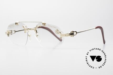 Machiavelli 14-301 Sailing West Rimless Titan Frame, collection named after the Italian philosopher, Made for Men