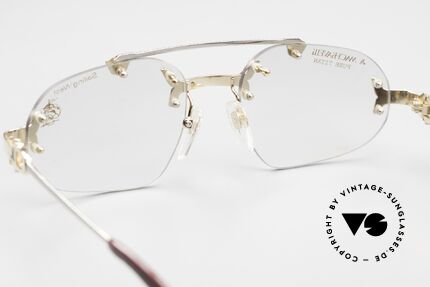 Machiavelli 14-301 Sailing West Rimless Titan Frame, the orig. DEMO lenses can be replaced optionally, Made for Men