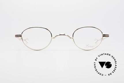 Lunor I 03 Telescopic Limited Edition Rose Gold, classy, minimalist eyeglass-frame with timeless elegance, Made for Men and Women
