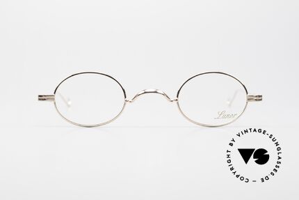 Lunor II 04 Limited Rose Gold Frame XS Oval, LIMITED ROSÉ-GOLD alloying (the finish looks warmer), Made for Men and Women Lunor II 04 Limited Rose Gold Frame XS Oval, LIMITED ROSÉ-GOLD alloying (the finish looks warmer), Made for Men and Women