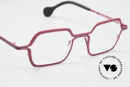 Theo Belgium Line Women's Glasses Pink Metallic, unworn (like all our rare vintage eyewear by THEO), Made for Women