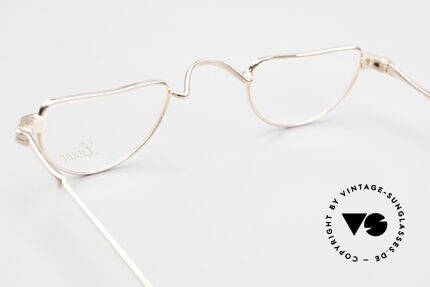 Lunor II 07 Limited Rose Gold Eyeglasses, Size: extra small, Made for Men and Women