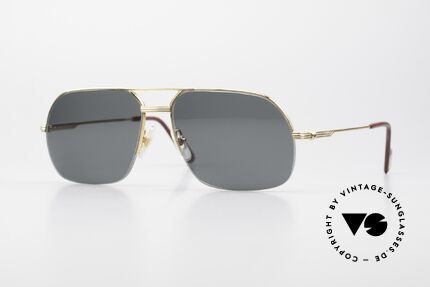 Cartier Orsay Luxury Vintage Sunglasses 90s, striking Cartier vintage sunglasses; size 58°15, 135, Made for Men