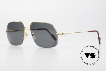 Cartier Orsay Luxury Vintage Sunglasses 90'S, luxury Cartier half-frame, -lightweight and flexible, Made for Men