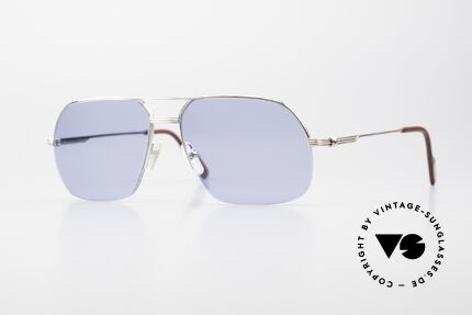Cartier Orsay 90s Luxury Platinum Sunglasses Details