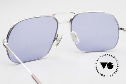 Cartier Orsay 90s Luxury Platinum Sunglasses, with new CR39 UV400 sun lenses in blue (100% UV), Made for Men