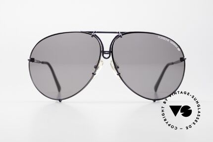 Porsche 5623 Vintage Special Edition Shades, rare interchangeable lenses in blue-gradient and gray, Made for Men and Women