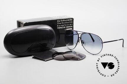 Porsche 5623 Vintage Special Edition Shades, unworn rarity incl. orig. Porsche case; collector's item, Made for Men and Women
