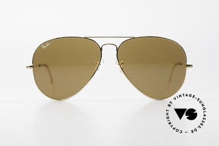 Ray Ban Large Metal II Old Ray-Ban B&L USA Shades, legendary aviator design in best quality (high-end), Made for Men