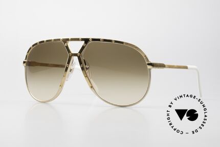 Alpina M1 All Gold Collector's Shades, iconic Alpina M1 designer sunglasses from 1986, Made for Men and Women