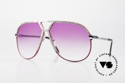 Alpina M1 Pink Gradient One Of A Kind, old 80's Alpina M1 sunglasses, West Germany, Made for Men and Women