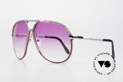 Alpina M1 Pink Gradient One Of A Kind, matching pink-gradient sun lenses (100% UV), Made for Men and Women