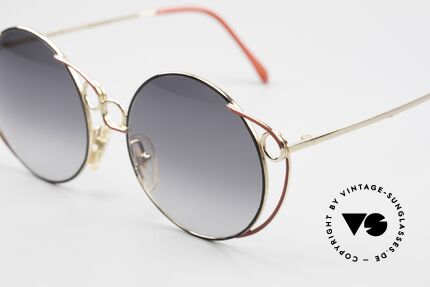 Casanova RC1 80's Art Sunglasses For Ladies, a precious museum piece, 24kt GOLD-PLATED, Made for Women