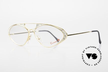 Casanova LC8 Murano Glass Luxury Frame, GOLD-PLATED frame with famous glass from MURANO, Made for Women