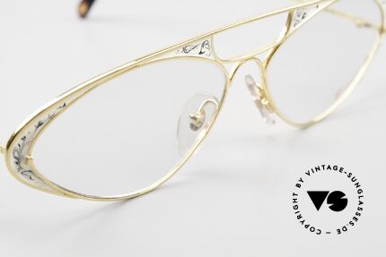 Casanova LC8 Murano Glass Luxury Frame, NOS - unworn (like all our artistic vintage eyeglasses), Made for Women