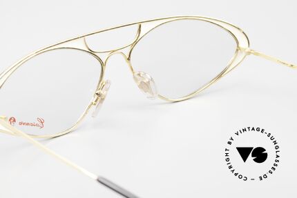 Casanova LC8 Murano Glass Luxury Frame, NO RETRO specs, but a unique old designer ORIGINAL, Made for Women