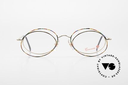 Casanova LC16 Crazy Eyeglasses Mulitcolored, fantastic combination of color, shape & functionality, Made for Women