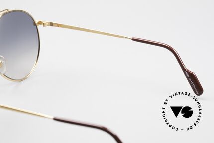 Alpina M52 Rare 80's Glasses Gold Plated, the frame can also be glazed with prescription lenses, Made for Men