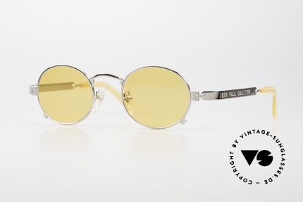 Sunglasses Jean Paul Gaultier 56 1173 Oval Vintage Frame Steampunk