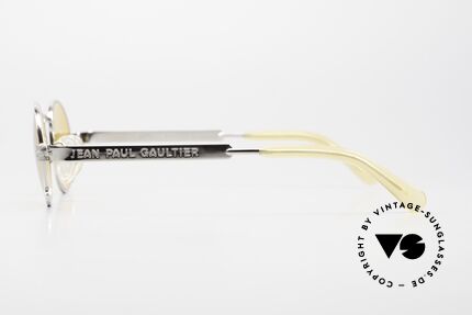 Jean Paul Gaultier 56-1173 Oval Vintage Frame Steampunk, UNWORN rarity incl. orig. JPG hard case, truly vintage!, Made for Men