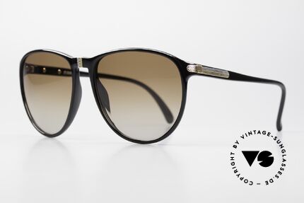 Dunhill 6040 Men's Sunglasses From 1986, metal elements are gold-plated & rhodium-plated, Made for Men