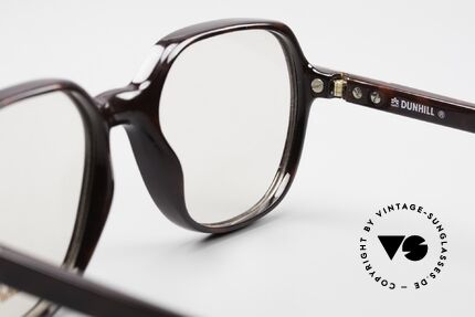 Dunhill 6032 Men's Optyl Glasses From 1985, unworn NOS; like all our rare vintage A. Dunhills, Made for Men