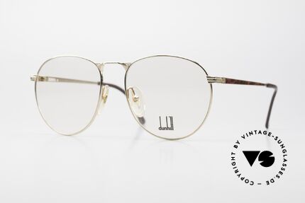 Dunhill 6065 Men's Panto Glasses From 1988, Alfred Dunhill men's panto eyeglasses from 1988, Made for Men