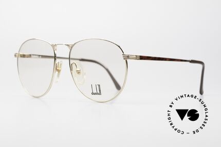 Dunhill 6065 Men's Panto Glasses From 1988, tangible 80's top-notch quality; made in Austria, Made for Men