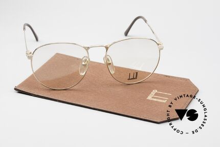 Dunhill 6065 Men's Panto Glasses From 1988, demo lenses should be replaced with optical lenses, Made for Men
