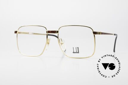 Dunhill 6057 Men's Eyeglass-Frame From 1988, square Alfred Dunhill men's eyeglasses from 1988, Made for Men