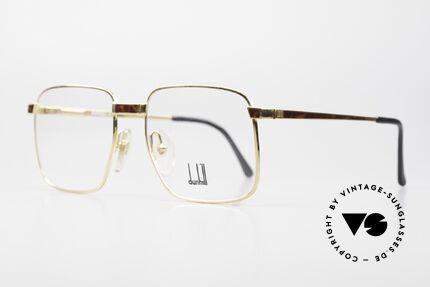 Dunhill 6057 Men's Eyeglass-Frame From 1988, tangible 80's top-notch quality; with spring hinges, Made for Men