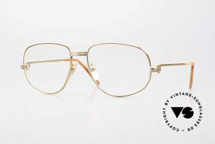 Cartier Romance LC - M LIMITED SERIES in ROSE-GOLD, vintage Cartier eyeglasses; model ROMANCE Louis Cartier, Made for Men and Women