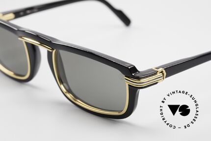 Cartier Vertigo Rare 90's Luxury Sunglasses, with serial number + original Cartier lenses + packing, Made for Men