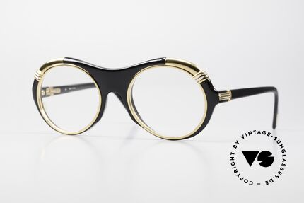 Cartier Diabolo Special Luxury Eyeglasses 90s, luxury CARTIER glasses of the Composite Series; 1991, Made for Men and Women