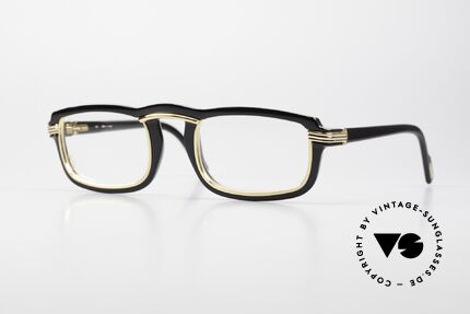 Cartier Vertigo Special Edition Luxury Frame, Cartier Vertigo glasses from 1991 in large size 54/25, Made for Men