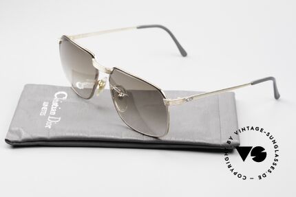 Christian Dior 2489 80's Men's Shades Gold-Taupe, the frame fits lenses of any kind (prescriptions / sun), Made for Men